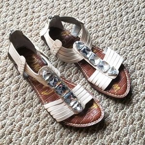 Sam Edelman rhinestone sandals 6.5